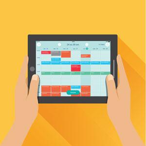 Vue hebdomadaire de l’agenda