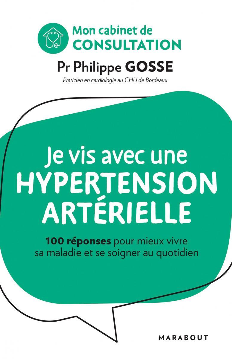 Couverture du livre je vis avec une hypertension artérielle