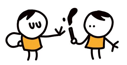 Illustration d'une personne refusant une cigarette