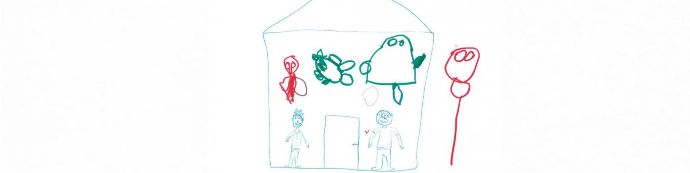 Illustration de Léo*, 4 ans, avec Louise Piron, psychomotricienne au sein de l’Unité mobile petite enfance.
