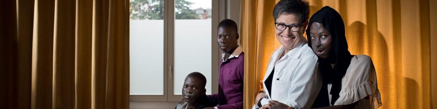 « Ils nous donnent une leçon de courage »