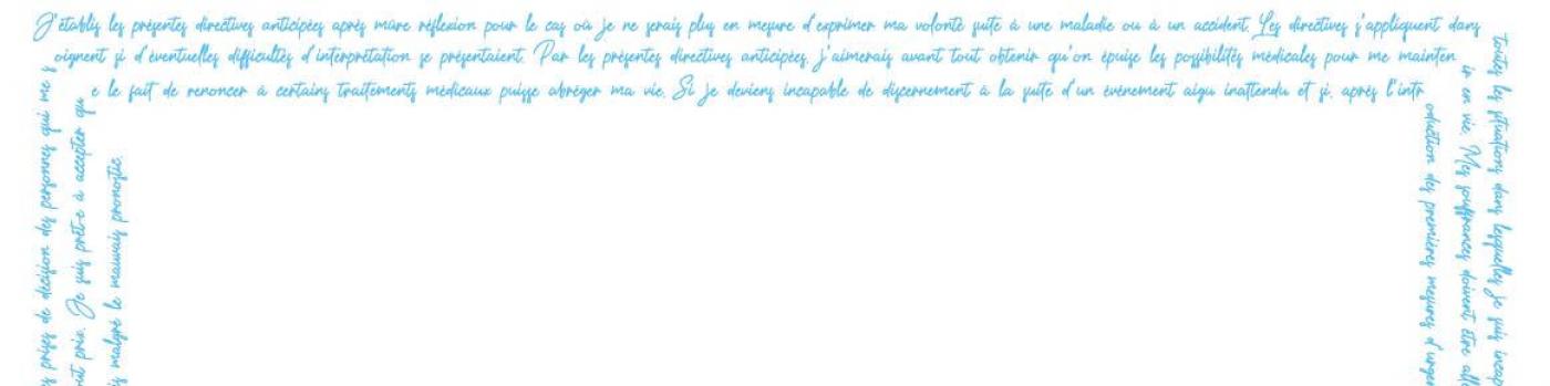 Exprimer ses volontés en matière de soins