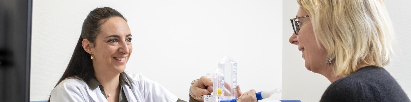 consultation avec une patiente