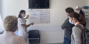 Visite des HUG lors du Lean Healthcare Transformation Summit Europe 2022